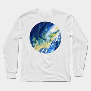 Ebb sandbar (circle) Long Sleeve T-Shirt